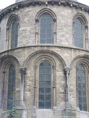 Saint-Mdard JODOIGNE in GELDENAKEN / BELGI Detail absis