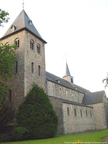 glise Notre-Dame - glise abbatiale HASTIERE-PAR-DELA in HASTIERE / BELGIUM 