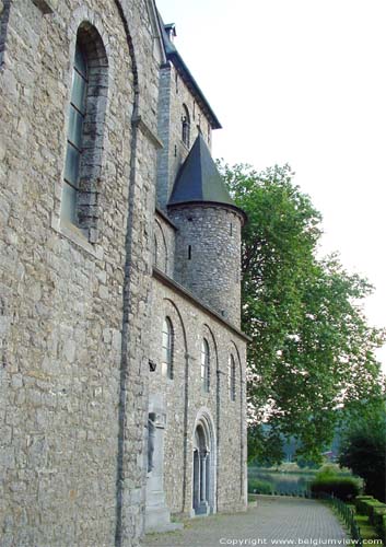 glise Notre-Dame - glise abbatiale HASTIERE-PAR-DELA in HASTIERE / BELGIUM 