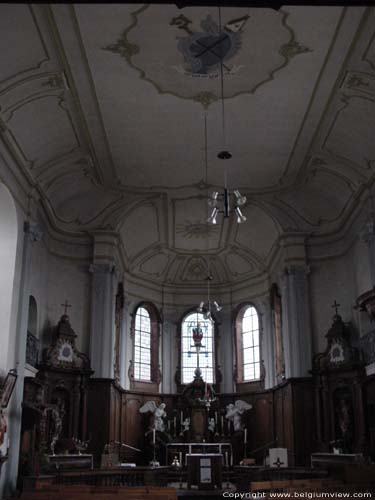 Sint-Pieterskerk (te Jandrain) ORP-JAUCHE foto Schip