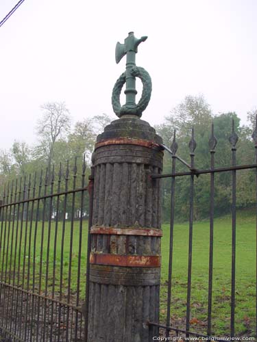 Château de Orp-le-Petit ORP-JAUCHE foto Detail omheining