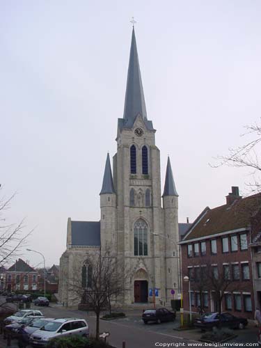 Saint-acob the Higher church (in Haasdonk) BEVEREN / BELGIUM e