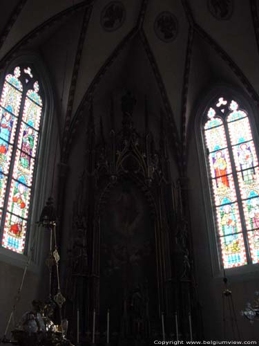 Saint-acob the Higher church (in Haasdonk) BEVEREN / BELGIUM e