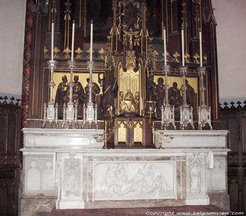 Saint-acob the Higher church (in Haasdonk) BEVEREN / BELGIUM e