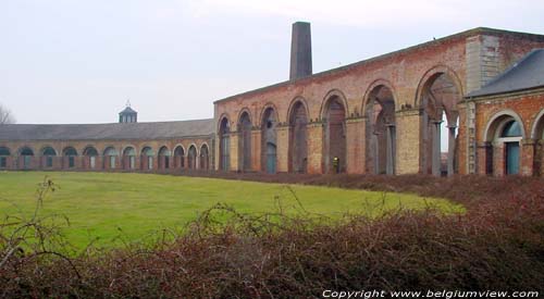 Museum of Modern Arts - Large Hornu site HORNU in BOUSSU / BELGIUM 