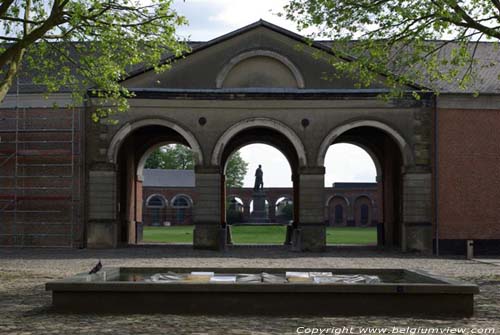 Museum of Modern Arts - Large Hornu site HORNU in BOUSSU / BELGIUM 