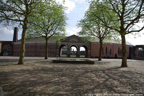 Museum of Modern Arts - Large Hornu site HORNU in BOUSSU / BELGIUM 