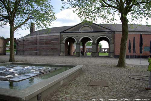 Museum of Modern Arts - Large Hornu site HORNU in BOUSSU / BELGIUM 