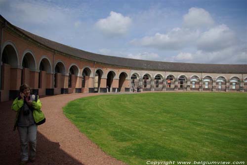 Museum of Modern Arts - Large Hornu site HORNU in BOUSSU / BELGIUM 