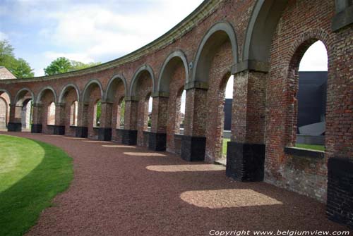 Museum of Modern Arts - Large Hornu site HORNU in BOUSSU / BELGIUM 