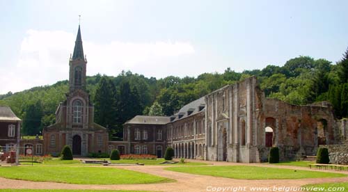 Ruïne de l'Abbaye d'Aulne (a Gozee) THUIN photo