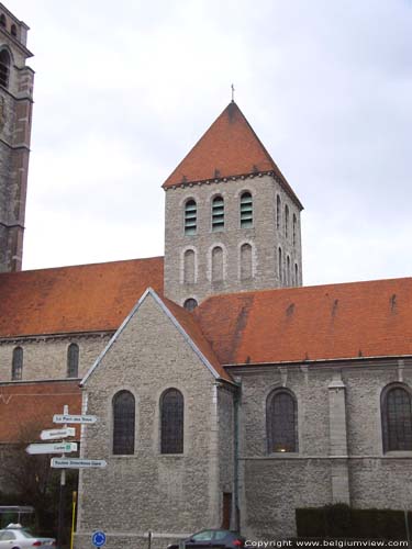 Sint-Brixiuskerk (Saint-Brice) TOURNAI in DOORNIK / BELGIË 