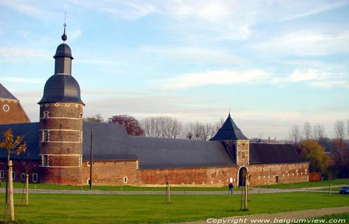 Boerderij van la Rame RAMILLIES / BELGI Overzicht voorgevel