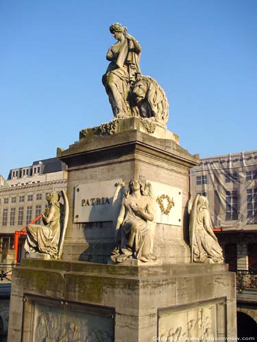 Martelaarsplein BRUSSEL-STAD in BRUSSEL / BELGI 