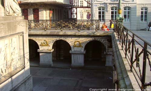 Martelaarsplein BRUSSEL-STAD in BRUSSEL / BELGI 