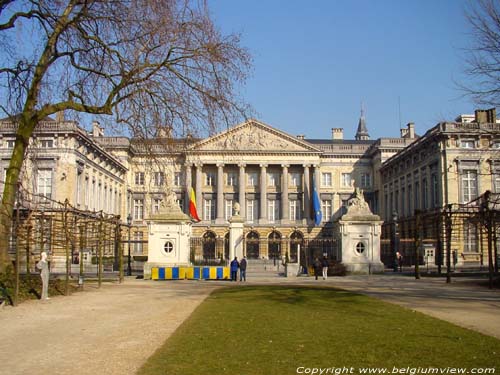 Federal Parliaments' building BRUSSELS-CITY in BRUSSELS / BELGIUM 