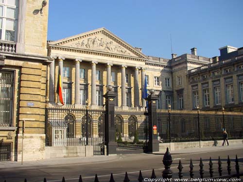 Federal Parliaments' building BRUSSELS-CITY in BRUSSELS / BELGIUM 