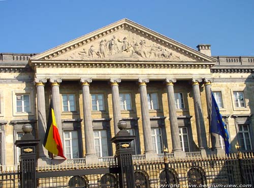 Federal Parliaments' building BRUSSELS-CITY in BRUSSELS / BELGIUM 