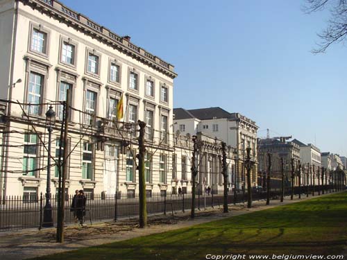 Federaal parlementsgebouw BRUSSEL-STAD in BRUSSEL / BELGI 