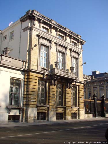 Federal Parliaments' building BRUSSELS-CITY in BRUSSELS / BELGIUM 