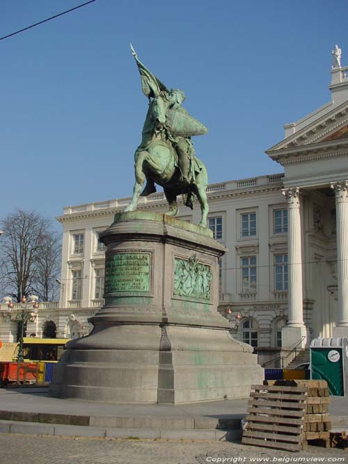 Koningsplein BRUSSEL-STAD in BRUSSEL / BELGI 