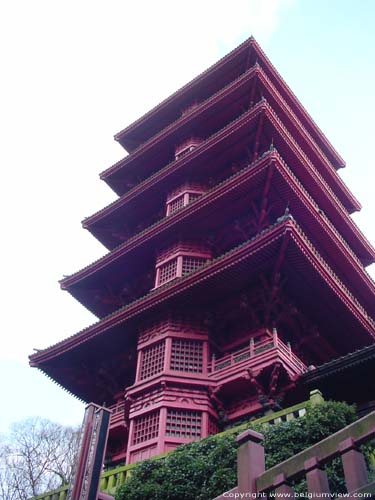 Japanese Tower LAKEN in BRUSSEL / BELGIUM 