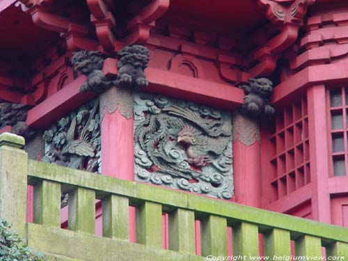 Japanese Tower LAKEN in BRUSSEL / BELGIUM 