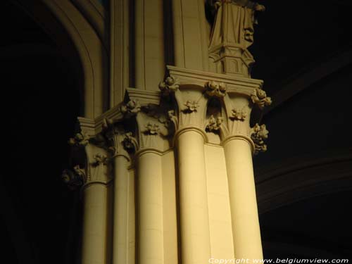 Onze-Lieve-Vrouwkerk LAKEN in BRUSSEL / BELGIUM 