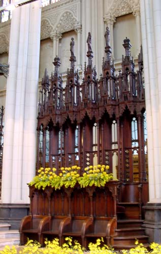 Onze-Lieve-Vrouwkerk LAKEN in BRUSSEL / BELGIUM 