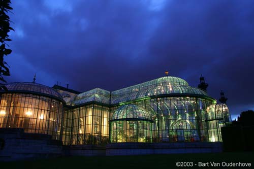 Royal Greenhouses LAKEN in BRUSSEL / BELGIUM 