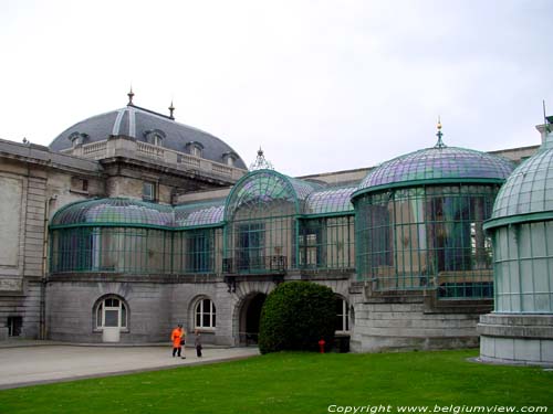 Koninklijke serres LAKEN in BRUSSEL / BELGI 