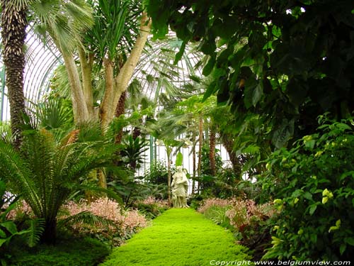 Royal Greenhouses LAKEN in BRUSSEL / BELGIUM 