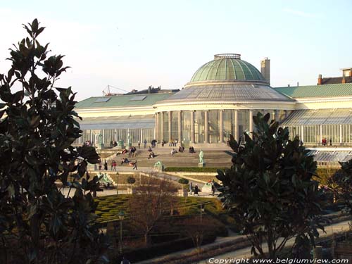 Kruidtuin BRUSSEL-STAD in BRUSSEL / BELGI 