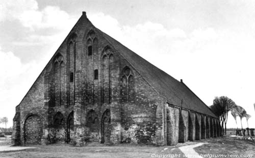 Abbey barn Ter Doest (in Lissewege) ZEEBRUGGE in BRUGGE / BELGIUM 