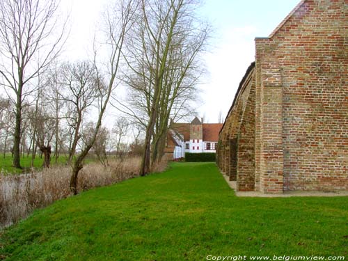 Abbey barn Ter Doest (in Lissewege) ZEEBRUGGE in BRUGGE / BELGIUM 