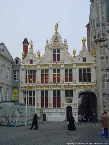 Vroegere griffie van het Brugse Vrije BRUGGE foto Voorgevel