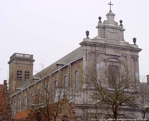 Grootseminarie BRUGGE foto Overzicht zijkant