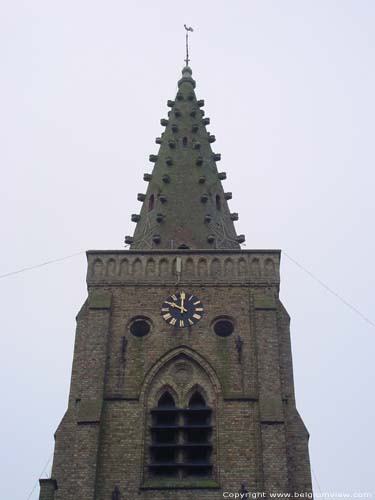 Saint-Wandregesiluschurch Beerst DIKSMUIDE in DIXMUDE / BELGIUM 