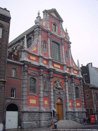 Vroegere Onze-Lieve-Vrouw-van-de-Onbevlekte-Ontvangeniskerk LIEGE 1 in LUIK / BELGI Overzicht