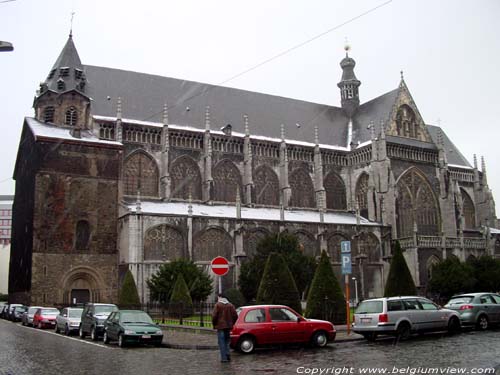 Collegiale Sint-Jacobuskerk LIEGE 1 in LUIK / BELGI 