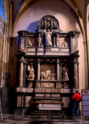 Collegiale Sint-Jacobuskerk LIEGE 1 in LUIK / BELGI 