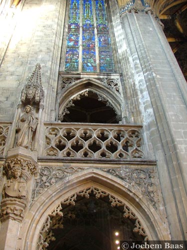 Collegiale Sint-Jacobuskerk LIEGE 1 in LUIK / BELGI 