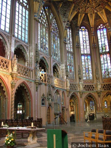 Collegiale Sint-Jacobuskerk LIEGE 1 in LUIK / BELGI 