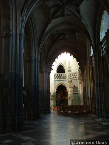 Collegiale Sint-Jacobuskerk LIEGE 1 in LUIK / BELGI 