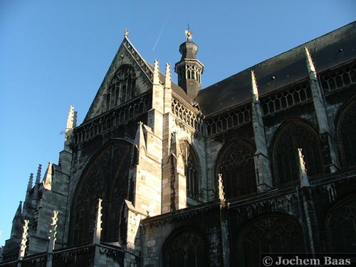 Collegiale Sint-Jacobuskerk LIEGE 1 in LUIK / BELGI 