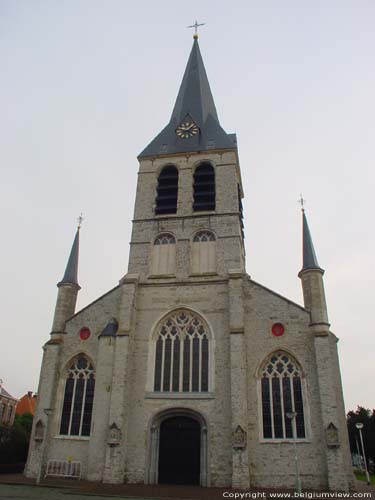 Onze-Lieve-Vrouwekerk (te Melsele) BEVEREN foto Westertoren overzicht