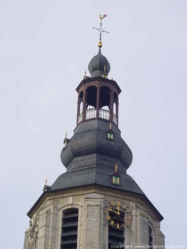 Sint-Ludgeruskerk ZELE foto Detail oostertoren