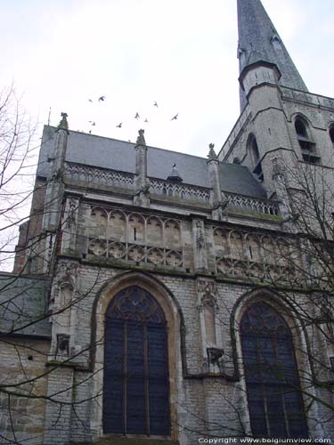 Sint-Waldetrudiskerk HERENTALS foto Detail gevels