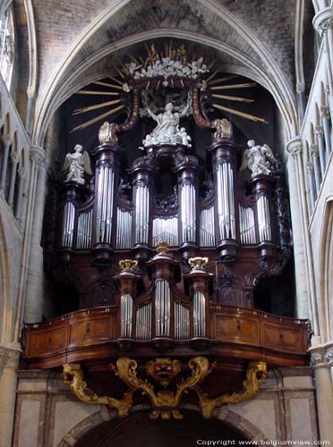 Onze-Lieve-Vrouwebasiliek TONGEREN / BELGIË Het indrukwekkende orgel is van de hand van orgelbouwer Jean-Baptiste Le Picard. Het telt 53 registers en circa 4.000 orgelpijpen.