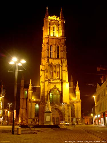 Cathdrale Saint-Bavon GAND / BELGIQUE 